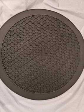 NWOT Progressive PrepSolutions 12" Silicone Microwave Multi-Mat Trivet Grey